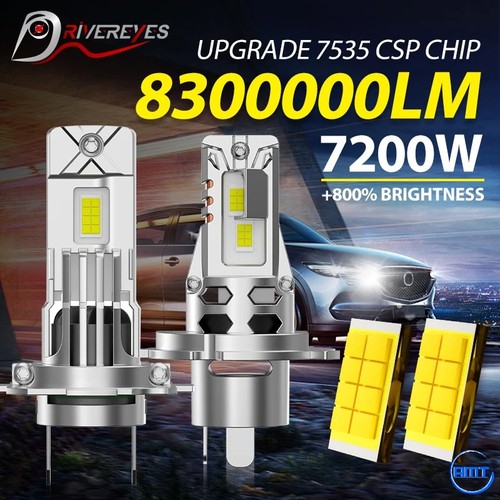 Led headlight lamps - h4, mini