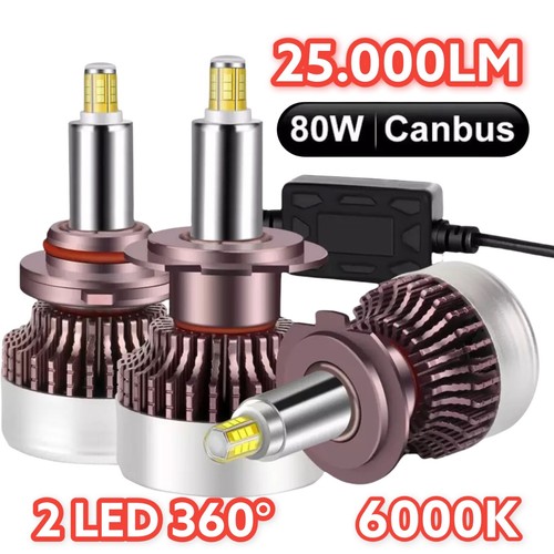 Pair led h7 6000k - h7,