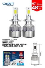 Lampade LED H7 48W 6500K